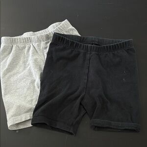 Kids Black and Gray Shorts Sets